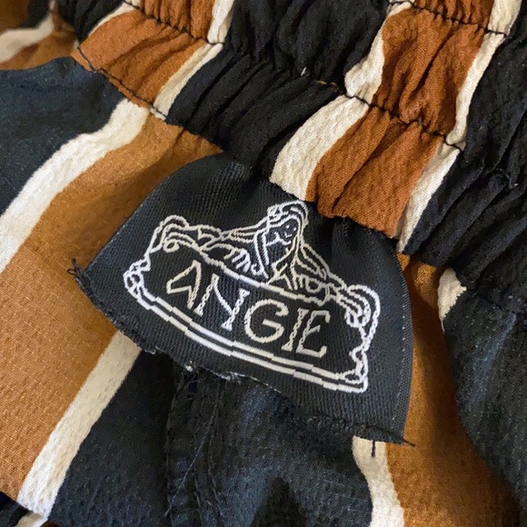 Angie Striped Culottes NWOT - Picture 8 of 9